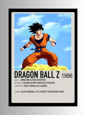 Dragon ball z Metal-Poster.