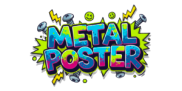 metal poster logo